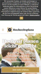 Mobile Screenshot of hochzeitsplaza.de